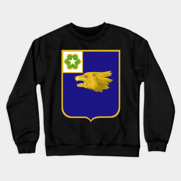 40th Infantry Regiment DUI wo Txt X 300 Crewneck Sweatshirt by twix123844